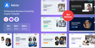 Advisr - Angular Multipurpose Business Consulting Template by Unifato