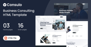 Consulo - Business Consulting Bootstrap 5 HTML Template by SpreeThemes