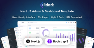 Reback - Next.Js Admin & Dashboard Template by Techzaa
