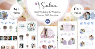 Sukun - Wedding & Wedding Planner PHP Template by wpoceans