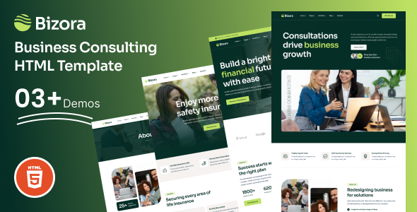 Bizora - Business Consulting HTML Template by devstarit