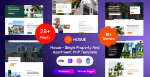 Hosue - Single Property & Apartment PHP Template by Unifato