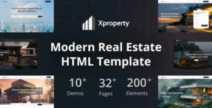 Xproperty - Modern Property Listing & Real Estate HTML Template by laralink