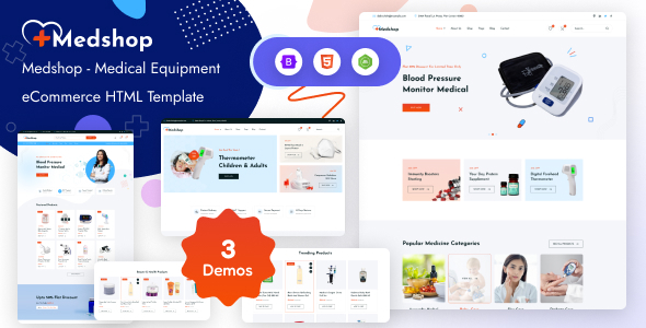 Medshop - Health & Medical eCommerce HTML Template by template_path