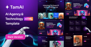 Tamai - Ai Agency & Technology HTML Template by Webtend
