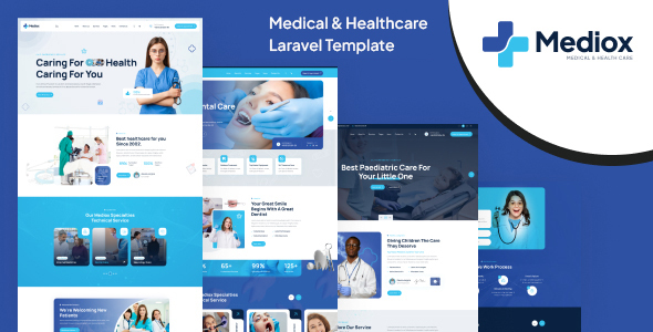 Mediox - Medical & Healthcare Laravel Template by Layerdrops