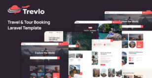 Trevlo - Travel & Tour Laravel Template by bracketweb