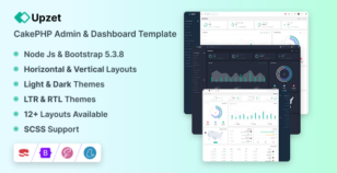 Upzet - CakePHP Admin & Dashboard Template by themesdesign