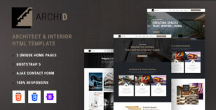 Archid - Architecture & Interior Design HTML5 Template by DesignsNinja