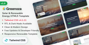 Greenoza - Solar & Renewable Energy HTML5 Template by ShreeThemes