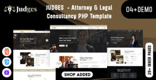 Judges - Attorney & Legal Consultancy PHP Template by dreamlayout