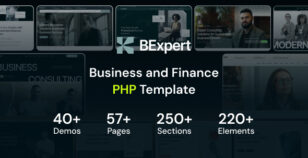 BExpert - Multipurpose Business and Finance PHP Template by BizanTheme