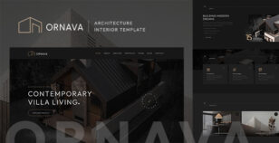 Ornava - Architecture & Interior HTML Template by DuruThemes