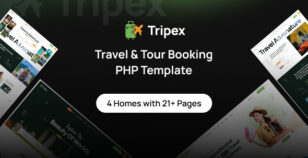 Tripex - Travel & Tour Booking PHP Template by Robert_Biswas