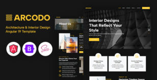 Arcodo - Architecture & Interior Design Angular Template by DesignsNinja