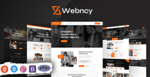 Webncy - Web Design Agency PHP Template by KodeSolution