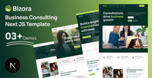 Bizora - Business Consulting React Next Js Template by devstarit