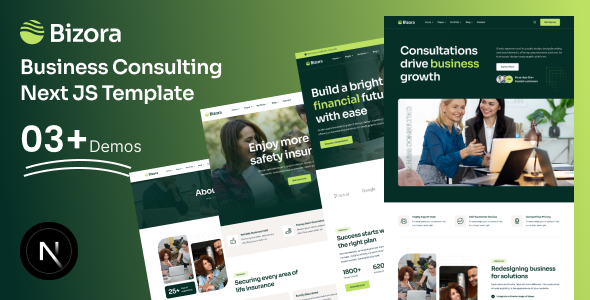 Bizora - Business Consulting React Next Js Template by devstarit