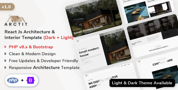 Arctit - PHP Architecture & Interior Template by ShreeThemes