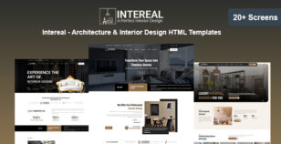 Intereal - Architecture & Interior Design HTML Templates by HtmlDesignTemplates