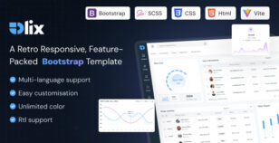 Olix - Bootstrap Admin Dashboard Html Template by PixelStrap
