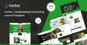 Garlon – Gardening and Landscaping Laravel Template by bracketweb