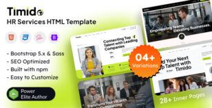 Timido – HR Services and Recruitment HTML Template by EnvyTheme