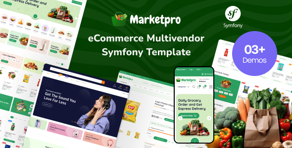MarketPro - eCommerce Multivendor Symfony Template Multipurpose by wowtheme7