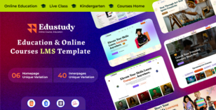 Edustudy – Education & Online Courses LMS HTML Template by egenslab