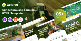 Agron - Agriculture & Organic Farm HTML Template by modinatheme