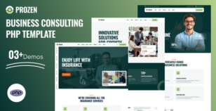 Prozen - Business Consulting PHP Template by HurrayTheme