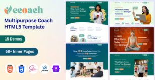 Ecoach - Multipurpose Coach HTML5 Template by LunarTemp