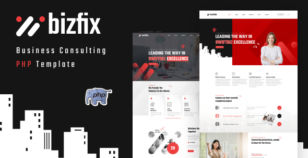 Bizfix - Business & Corporate Agency PHP Template by cmshaper