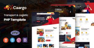 Caargo - Transport & Logistics PHP Template by KodeSolution