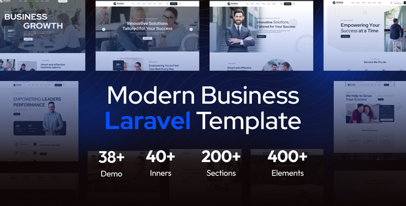 Invena - Business Consulting Laravel Template by ThemeWant