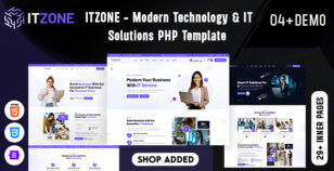 Itzone - Modern Technology & IT Solutions PHP Template by dreamlayout