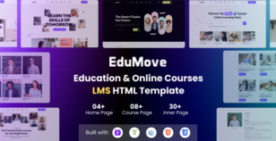 EduMove – Education & LMS HTML Template by 3digitagency