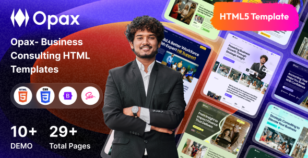 Opax - Business Consulting HTML Template by VikingLab