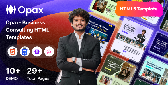 Opax - Business Consulting HTML Template by VikingLab