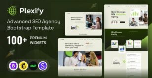 Plexify - Advance SEO Agency Bootstrap Template by DexignZone