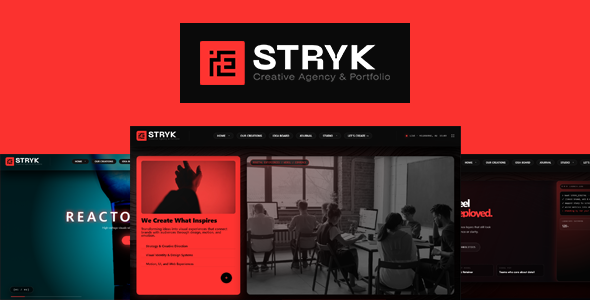 Stryk - Creative HTML Template by max-themes