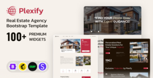 Plexify – Real Estate Agency Bootstrap Template by DexignZone
