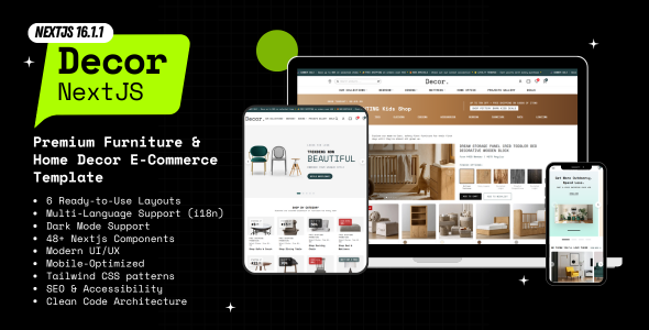 Decority - Premium Furniture & Home Decor E-Commerce Theme by kalathemes