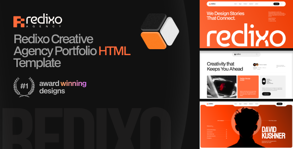 Redixo - Creative Agency and Portfolio HTML Template by RRdevs