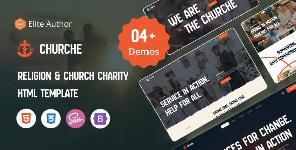 Churche - Church & Religion Charity HTML Template by wowtheme7