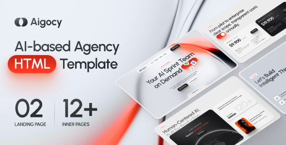 Aigocy - AI Agency & Technology HTML Template by WPRiver