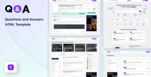 Q&A - Questions and Answers HTML Template by Stackbros