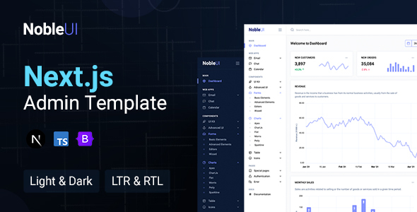 NobleUI - Next.js Admin Template by nobleui