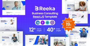Reeka - Business Consulting ReactJS Template by themeadapt