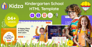 Kidza - Kindergarten & School HTML5 Template by modinatheme